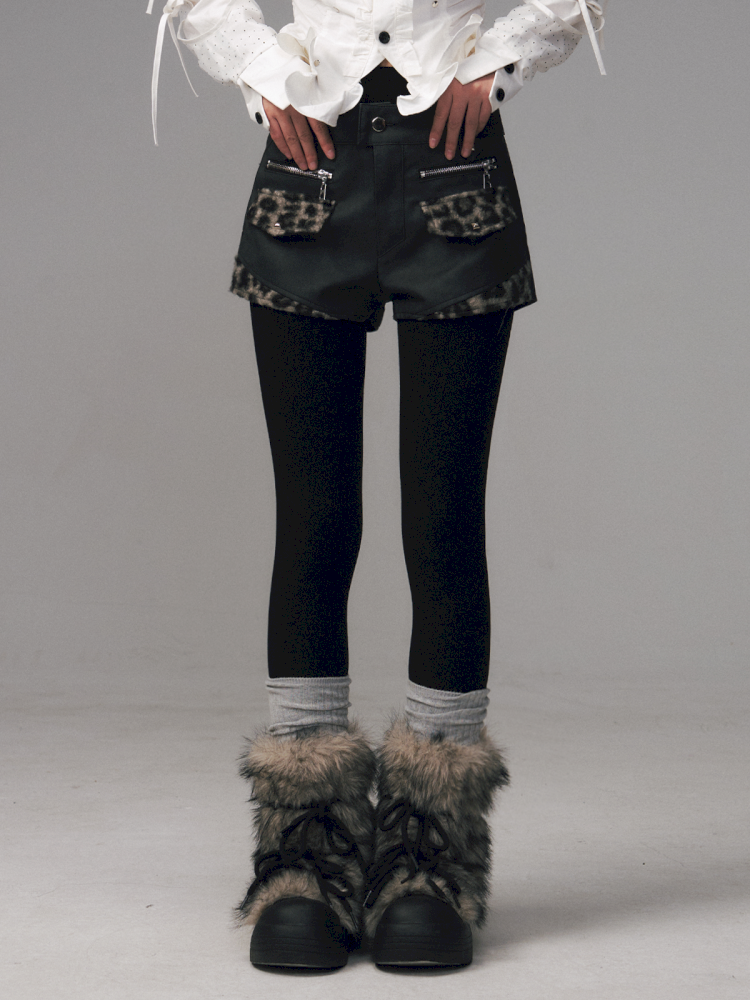 Warm Fleece Thickened Slim Leg Leggings【s0000014702】