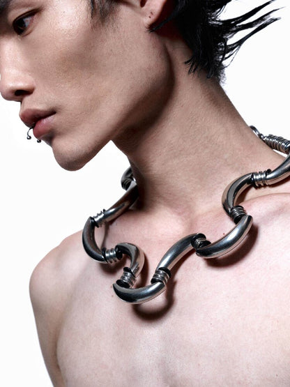 Adjustable Mechanical Futuristic Choker【s0000018875】