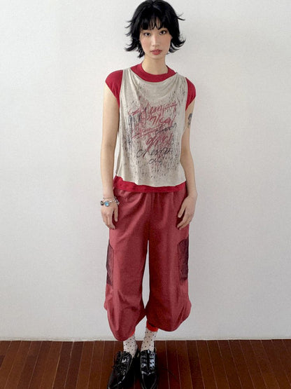 High Waisted Straight Leg Pants【s0000012270】