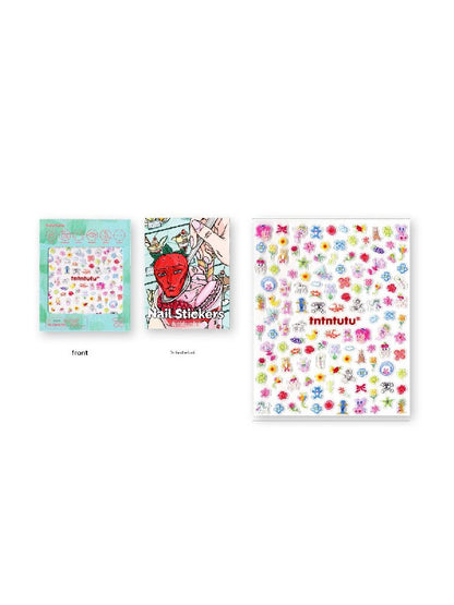 Millennium Flower Y2K Nail Art Sticker【s0000018366】