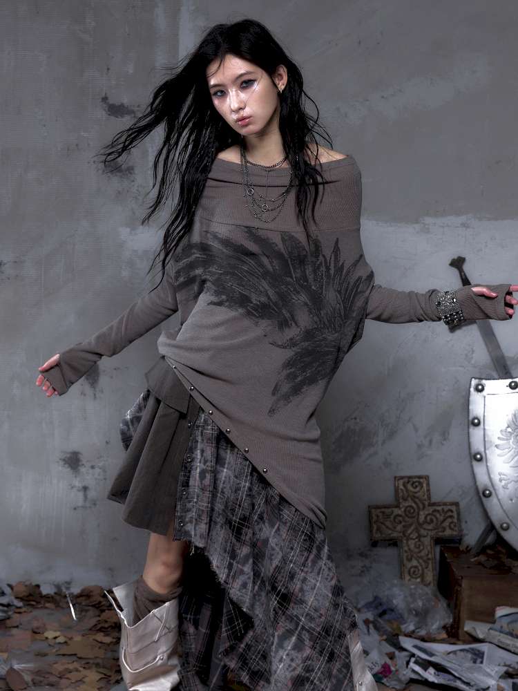 Long-Sleeve Knit Base Layer Top【s0000014466】