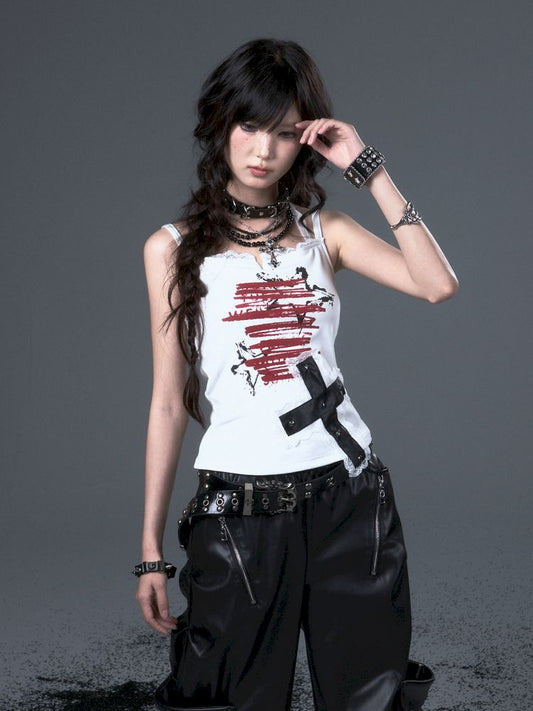 Slim thin top camisole undershirt【s0000012340】