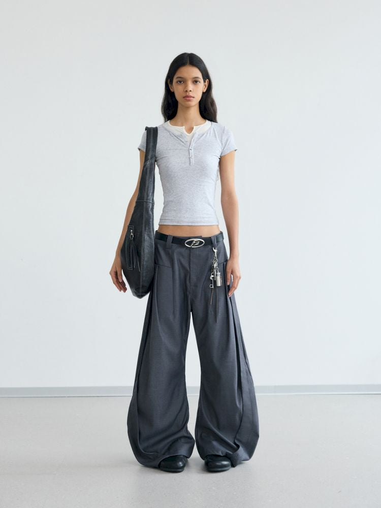 Overlay Slim short T-shirt【s0000012478】