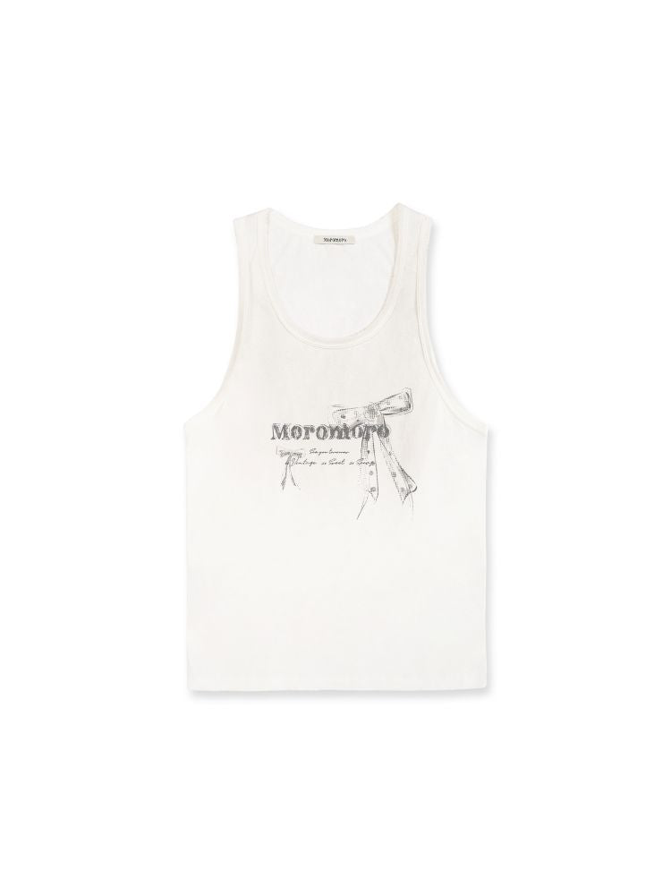 Loose work style sleeveless undershirt tops【s0000012502】