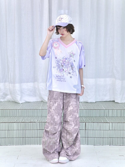 Spliced Short Sleeve Jersey【s0000016667】