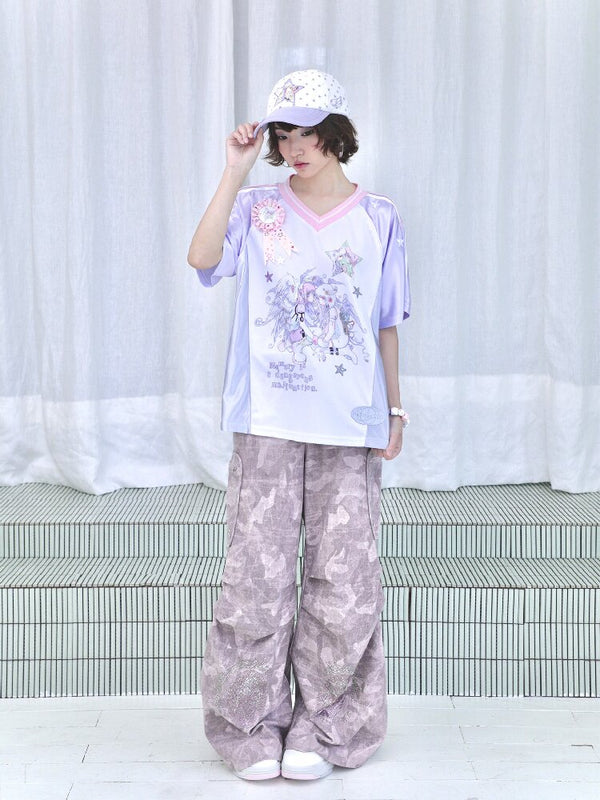 Spliced Short Sleeve Jersey【s0000016667】