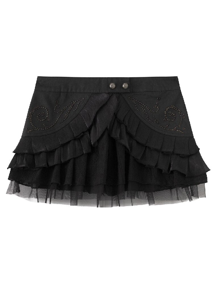 Tale Of The Vine Twill Cake Skirt【s0000017047】