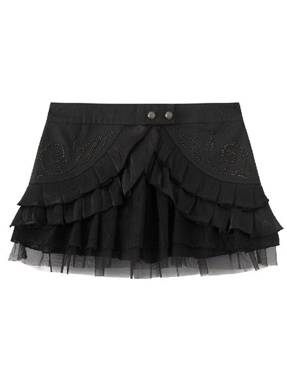 Tale Of The Vine Twill Cake Skirt【s0000017047】