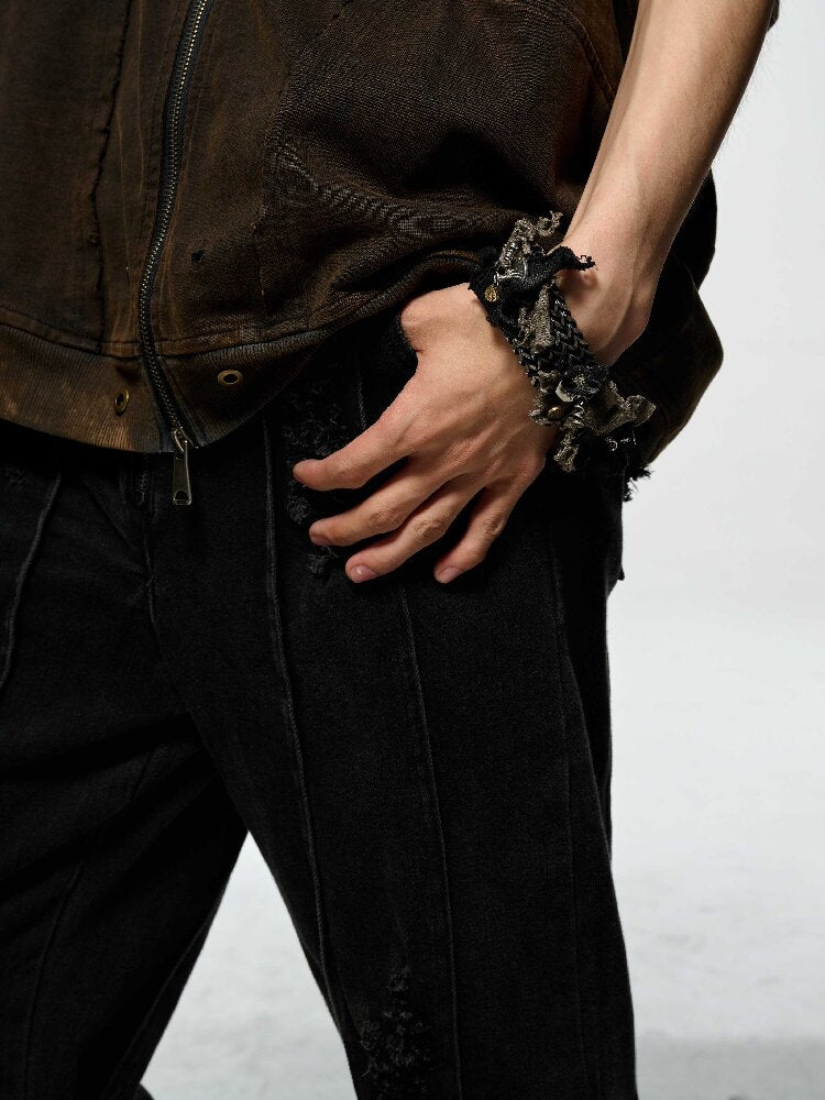 Handmade Neutral Heavywork Bracelet【s0000018851】