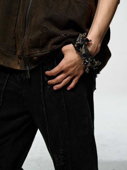 Handmade Neutral Heavywork Bracelet【s0000018851】