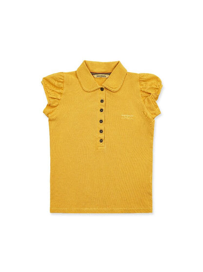 Webbing Polo Collar Slim T-Shirt【s0000016097】