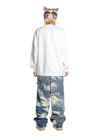 Loose Long Sleeve Sweatshirt【s0000014377】