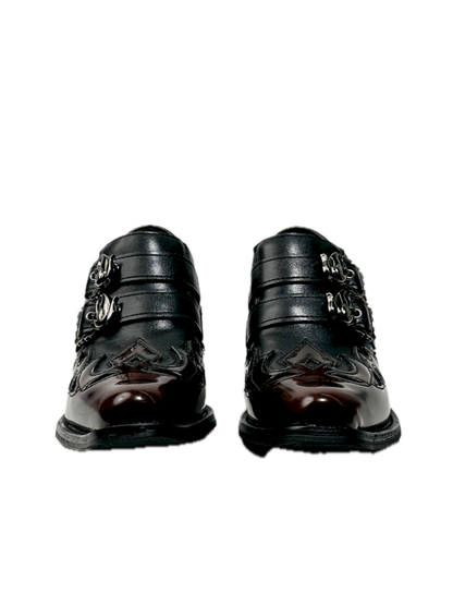 Middle heel Chelsea shoes【s0000013749】