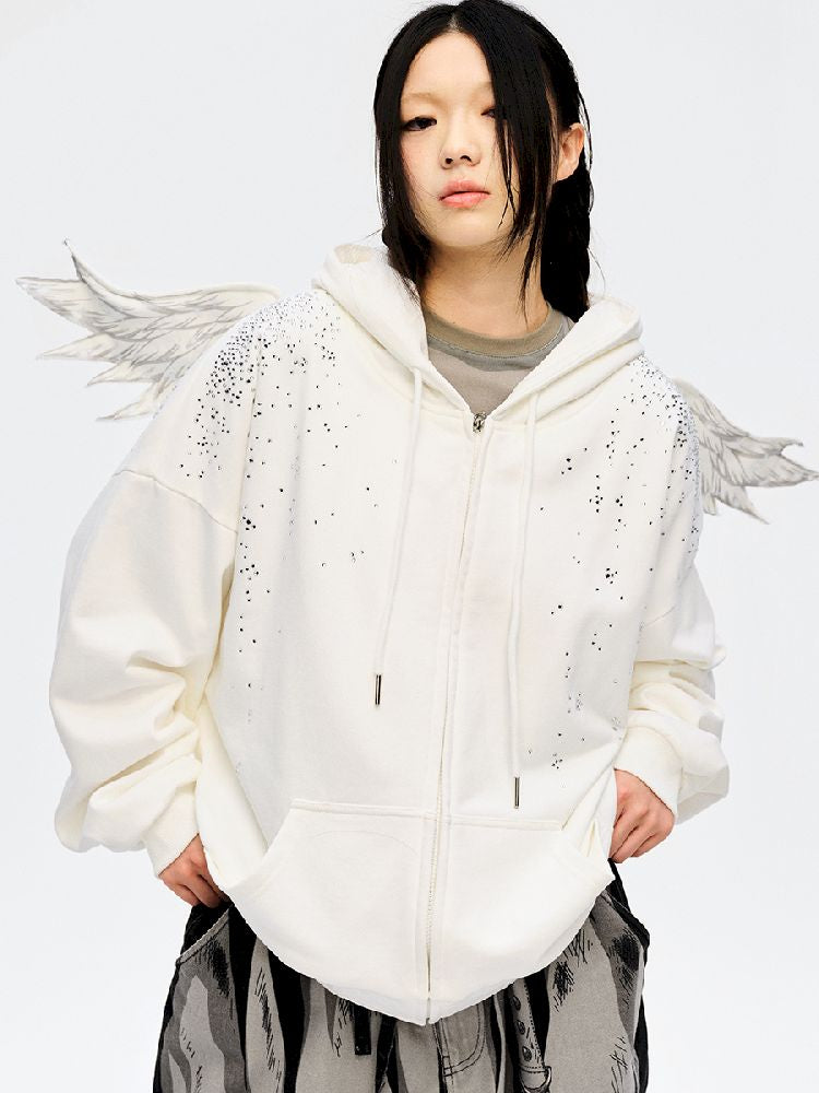 Starburst Angel Sweatshirt [S0000010229]