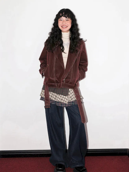 Washed Wide-Leg Long Denim Pants【s0000013991】