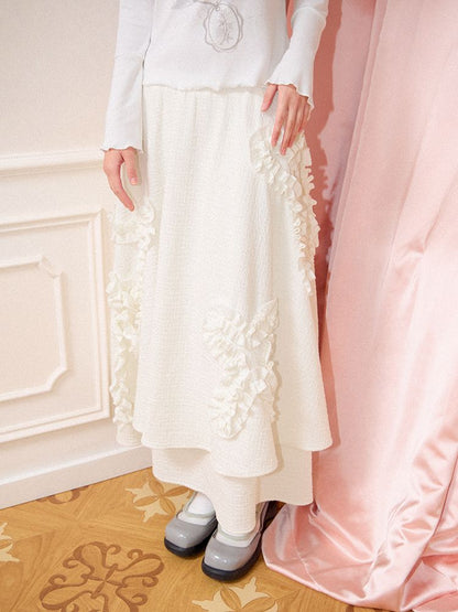 Butterfly Plate Flower Halter Skirt【s0000011642】