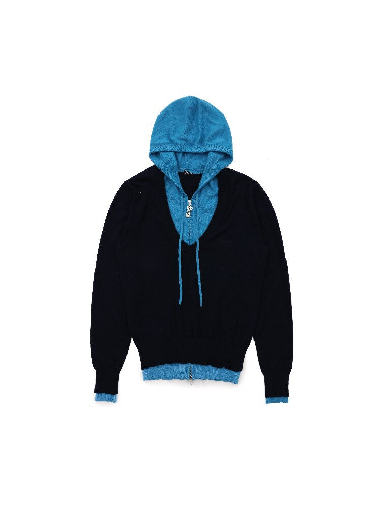 Handmade Patch Leaky Needle Sweater【s0000016119】