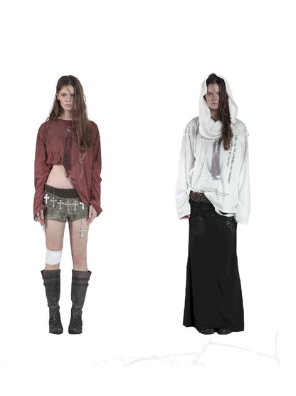 Basic Round Neck Long Sleeve T-Shirt【s0000011265】