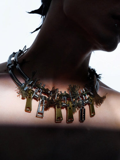 Virtual Fifth Element Heavy Necklace【s0000018857】