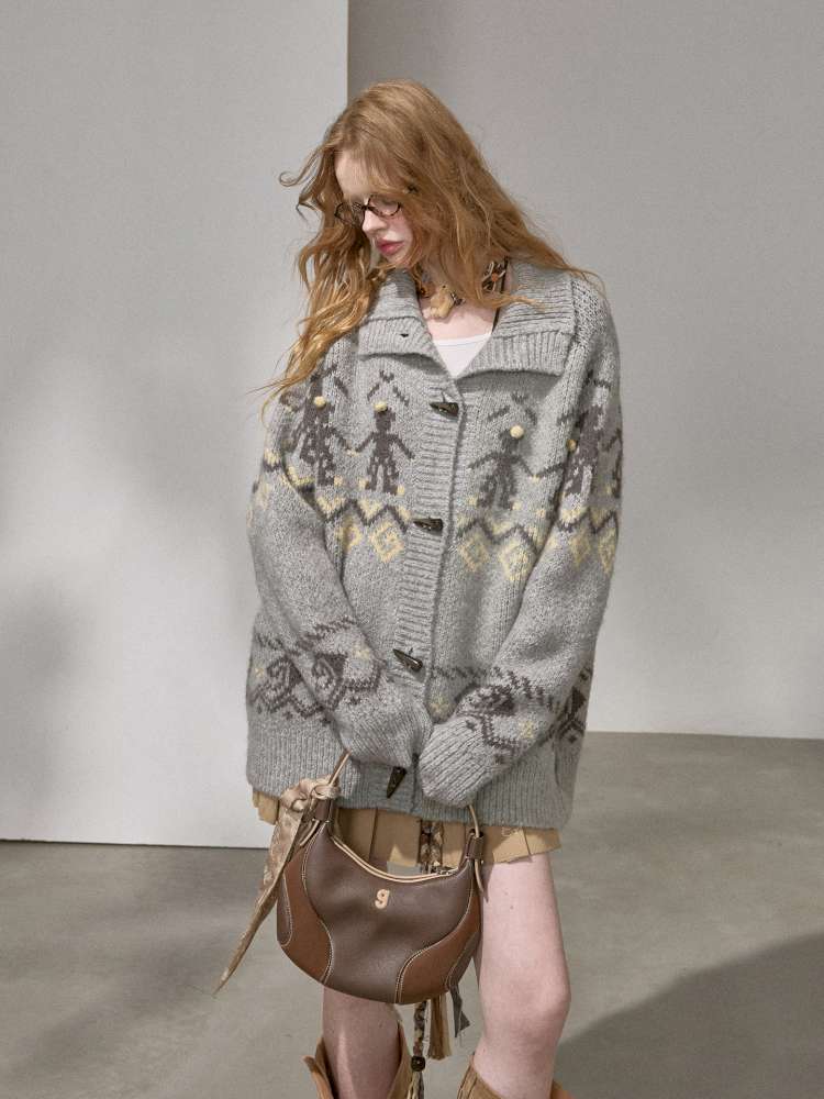 Furball Knitted Cardigan Jacket【s0000015222】