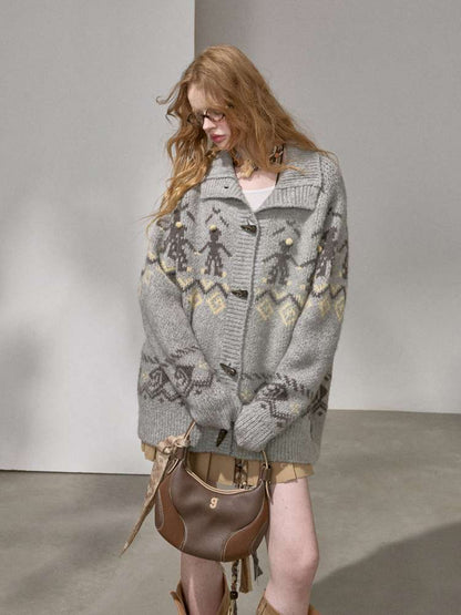 Furball Knitted Cardigan Jacket【s0000015222】