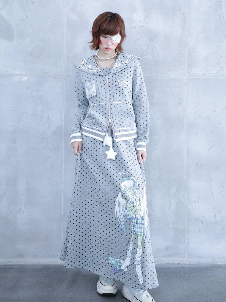 Zipper Half-Length Skirt【s0000014444】