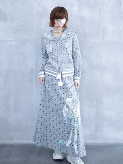 Zipper Half-Length Skirt【s0000014444】