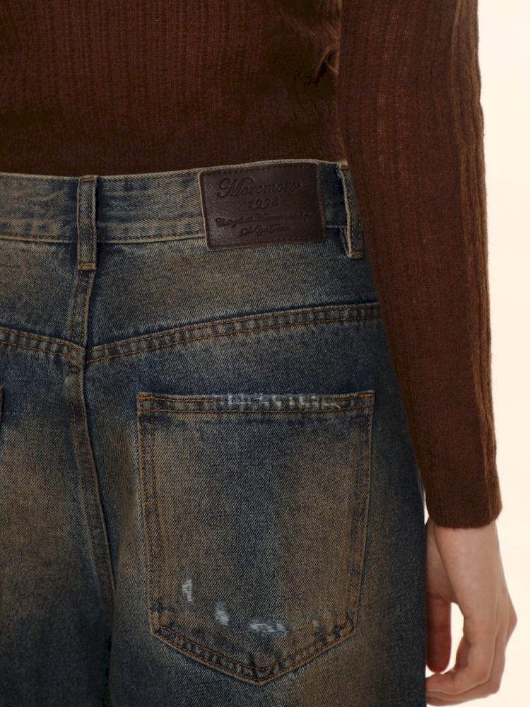 Splash Ink Flip Dot Casual Long Pants【s0000006006】