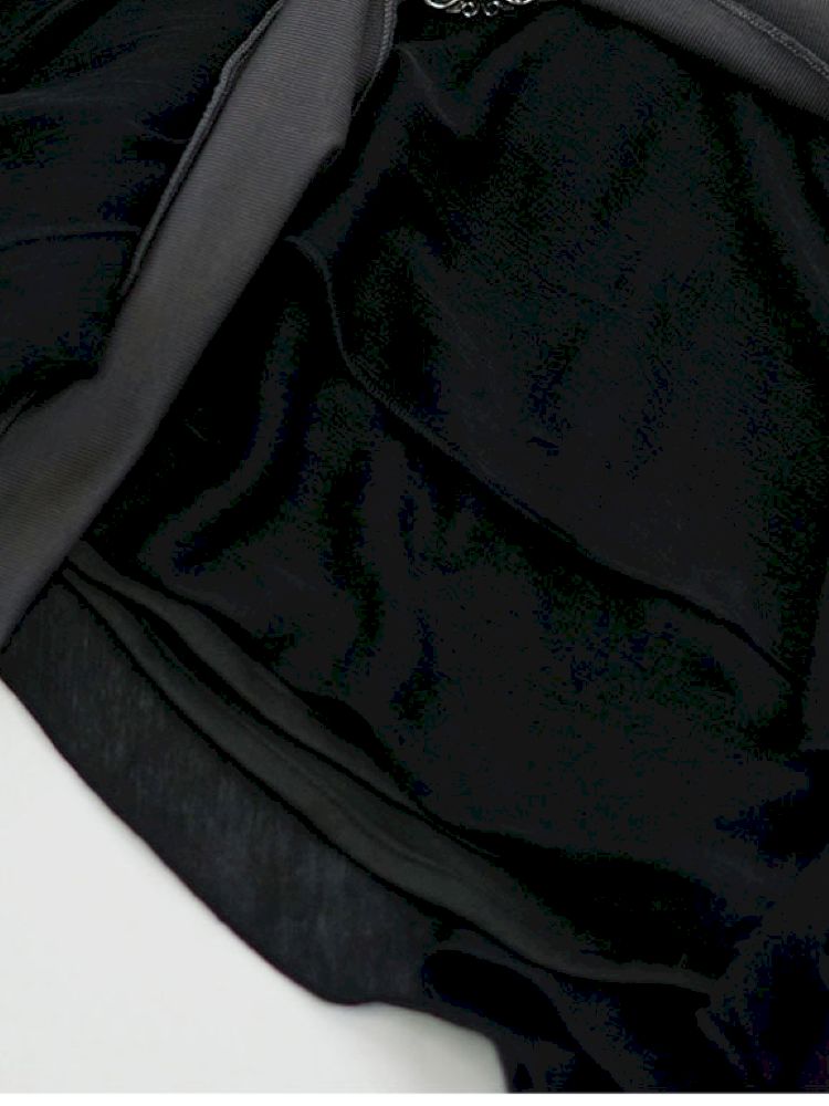 Chiffon ruffle patchwork off-the-shoulder dress【s0000012801】