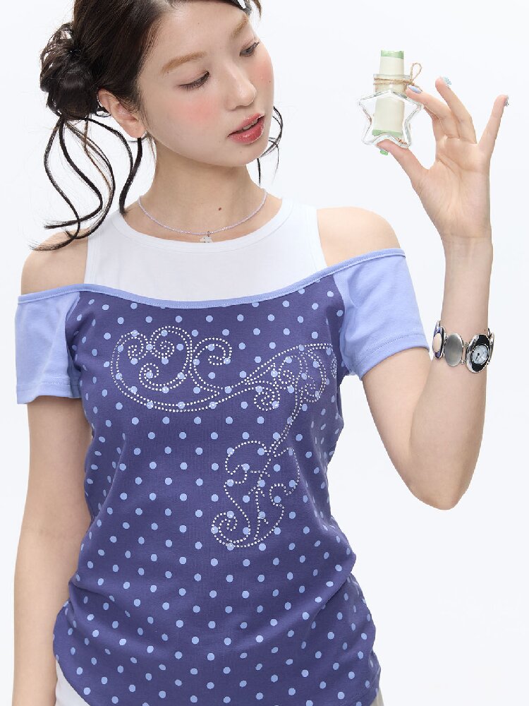 Asian Short Sleeve Two Piece T-Shirt【s0000016404】