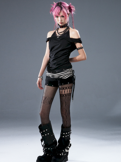 Low-Waist Knitted Bodycon Shorts【s0000012948】