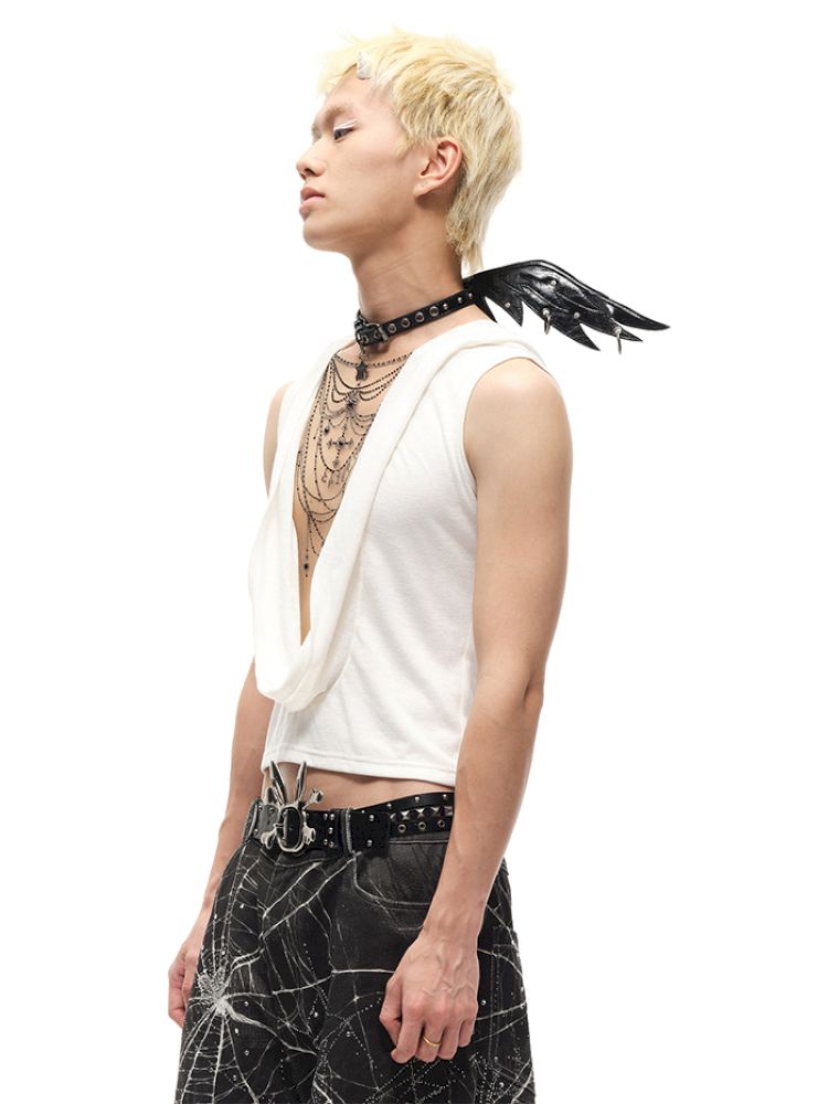 Necklace Rhinestone Swing Neck Vest【s0000012605】