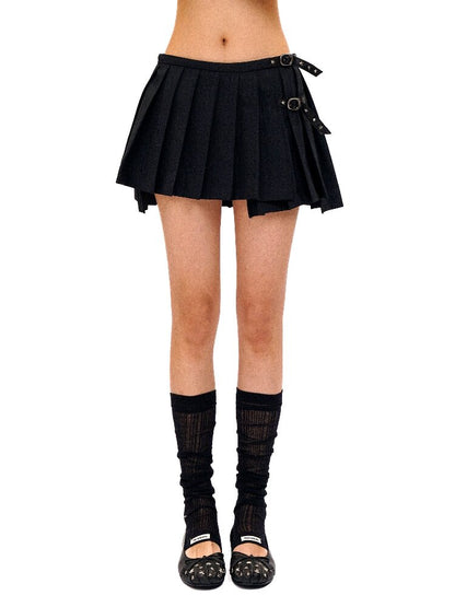 Irregular Star Studded Pleated Skirt【s0000016415】