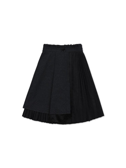 Plaid Puff Sleeve Skirt Set【s0000017925】