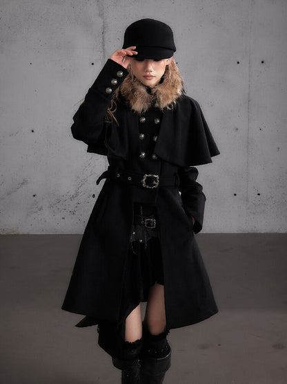Modern Court Heiress Wool Cape Jacket【s0000019150】