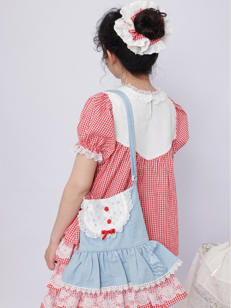Vintage Lace Crossbody Dress Bag【s0000017487】