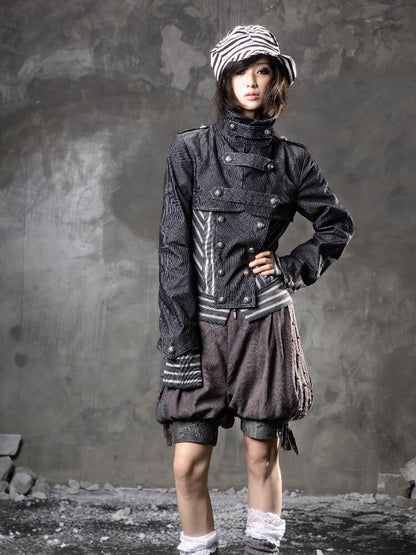 Fake Two Denim Patchwork Jacket【s0000015947】