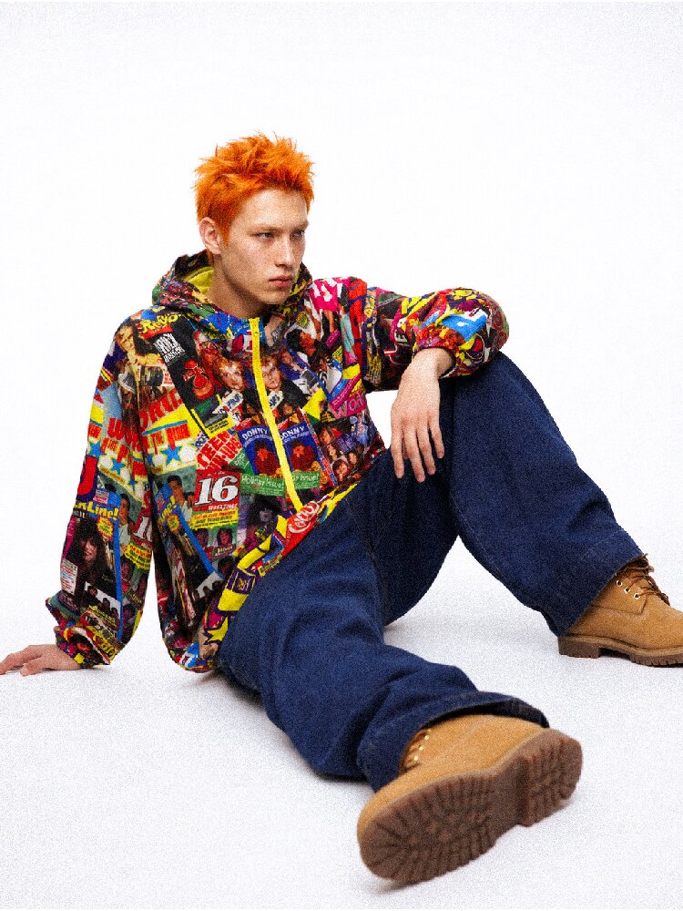 Teflon Three Proof Retro Printed Jacket【s0000017848】