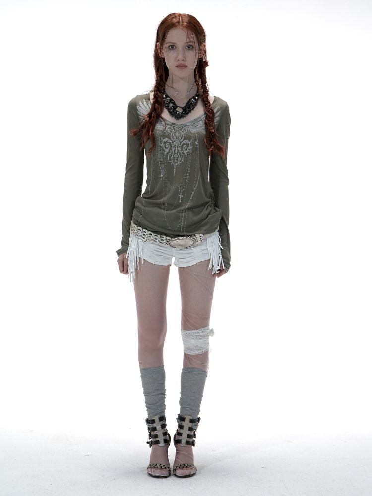 Long-sleeved Sun Protection T-shirt【s0000012713】