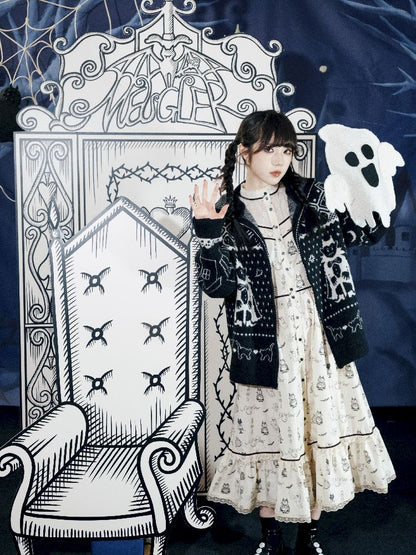 Cat Ears Devil's Tail Cardigan【s0000011559】