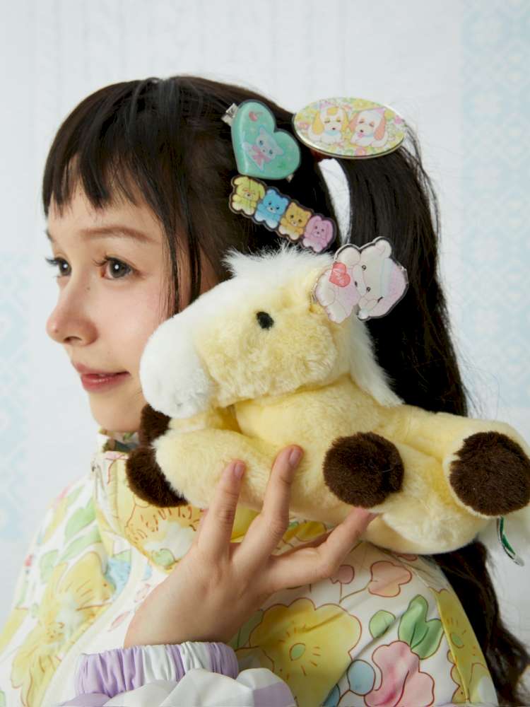 Cartoon Print Gel Hairpin Set【s0000015036】