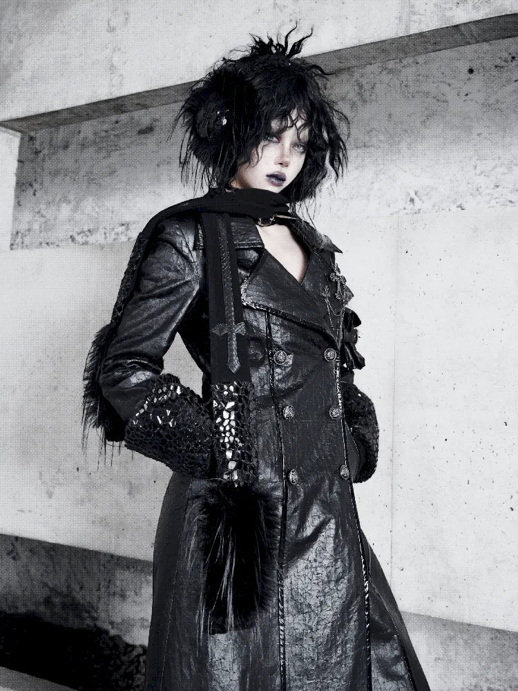 Gothic Cross Long Scarf【s0000011164】