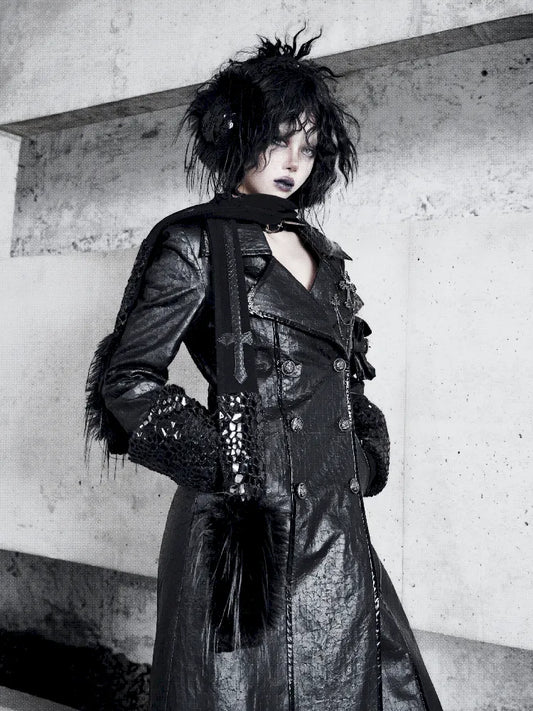 Gothic Cross Long Scarf【s0000011164】