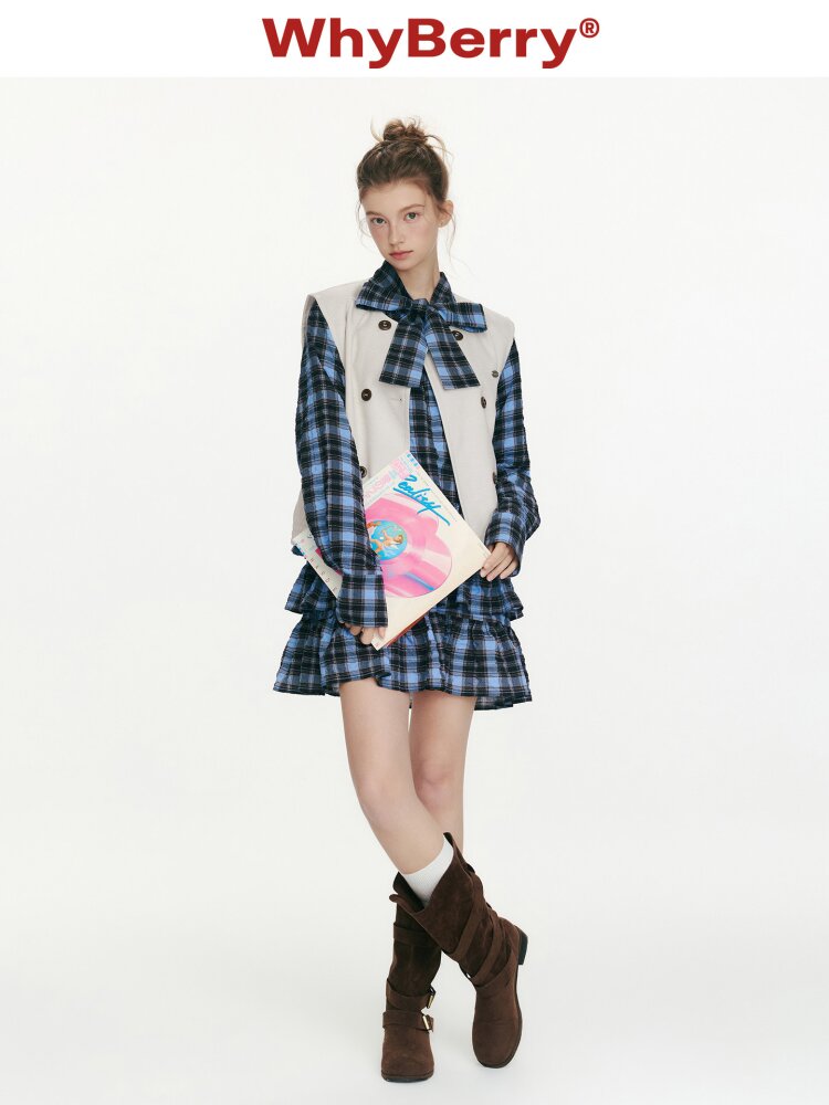 Lily Valley Double Breasted Vest【s0000015674】
