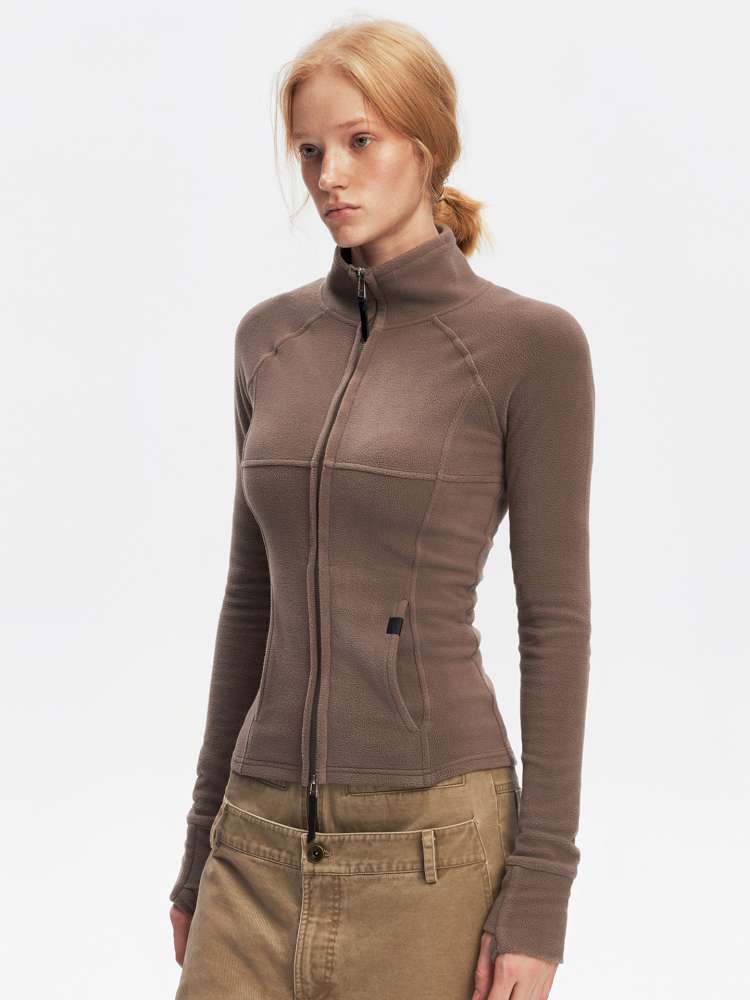 Minimalist Fleece Cycling Slim Jacket【s0000014880】