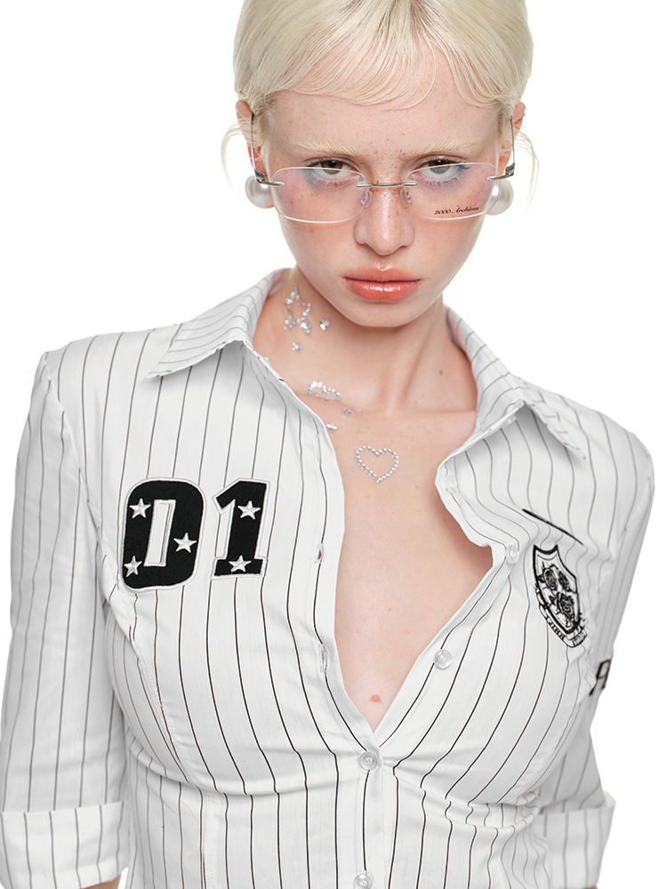 Long Sleeve Ball Gown Shirt【s0000011591】