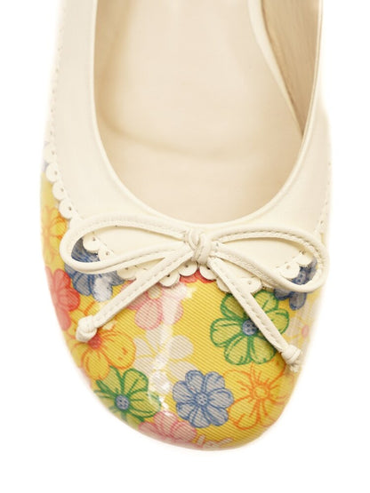Flower Rabbit Patchwork Bow Shoes【s0000016430】