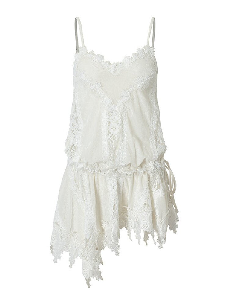 Romantic Velvet Drawstring Slip Dress【s0000016982】