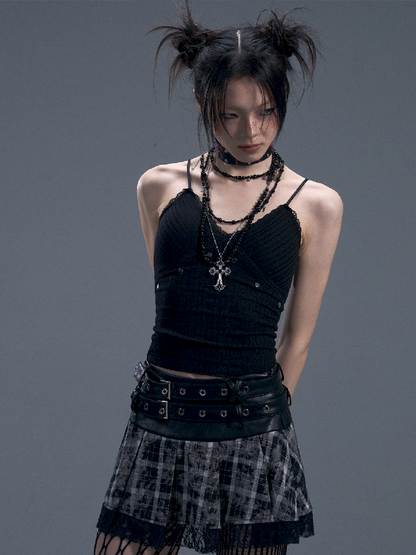 Waist Slim Knit Vest Camisole【s0000012034】