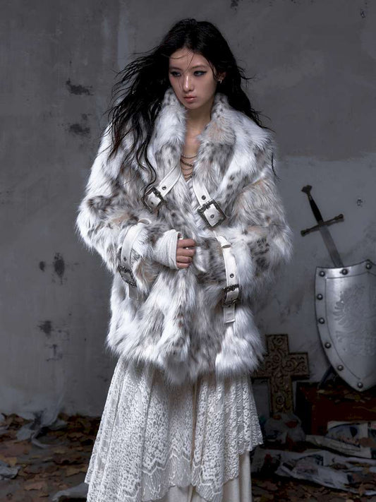 Eco-Friendly Faux Fur Coat【s0000014479】